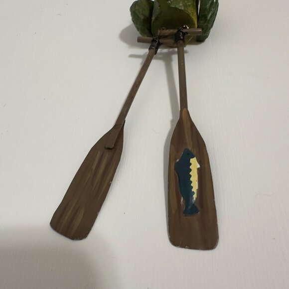 Vintage Fish With Oars Christmas Ornament - Picture 5 of 11